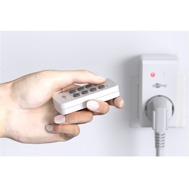 Goobay Funk-Empfänger für Schaltset - Innenbereich / Weiß