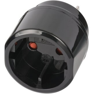 Brennenstuhl Brennenstuhl Reiseadapter Europa (ungeschützt) zu USA & Japan (Typ A) / Schwarz