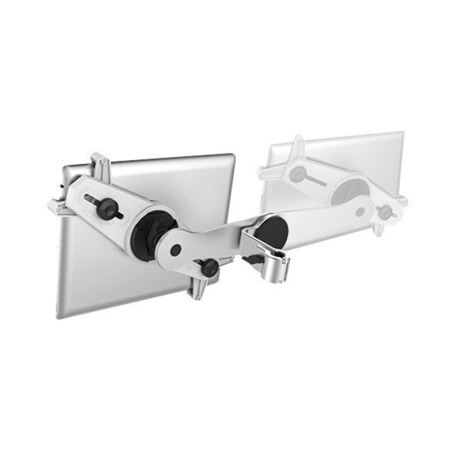 My Wall Tablet-Autohalterung mit Kopfstützenbefestigung / Silber