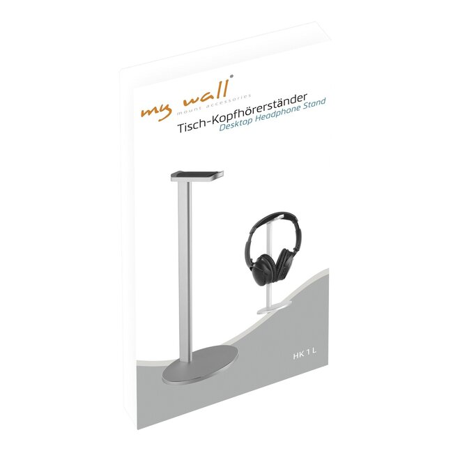 My Wall Kopfhörer- und Headset-Tischständer / Silber