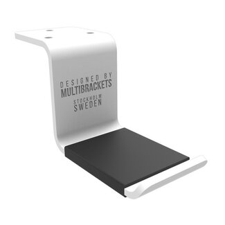 Multibrackets Multibrackets Schreibtischhalter für Kopfhörer und Headsets / Schwarz/Weiß
