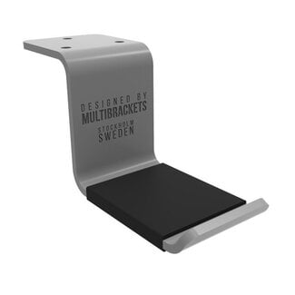Multibrackets Multibrackets Schreibtischhalter für Kopfhörer und Headsets / Schwarz/Silber