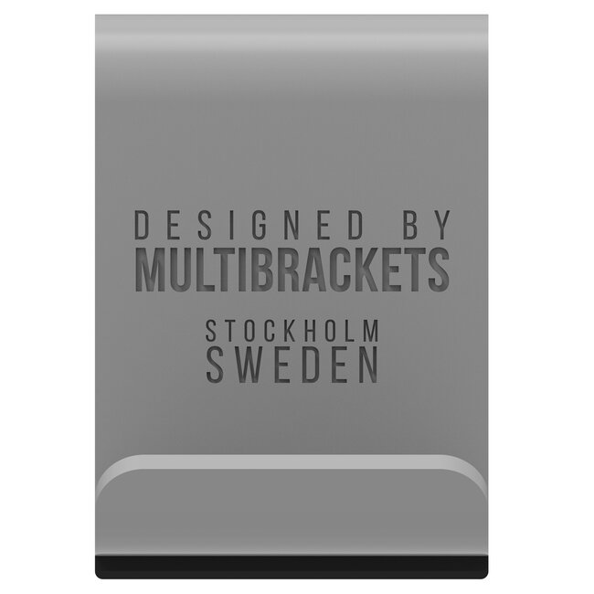 Multibrackets Schreibtischhalter für Kopfhörer und Headsets / Schwarz/Silber