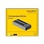 DeLOCK USB-Hub 7 Ports mit Ein/Aus-Schaltern - USB 3.0 - Externes 12V Netzteil / Grau - 1 Meter