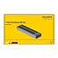 DeLOCK USB-Hub 13 Ports mit Ein/Aus-Schaltern - USB 3.0 - Externes 12V Netzteil / Grau - 1 Meter