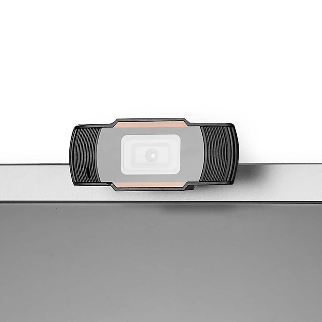 Nedis USB Webcam mit Mikrofon und Klemme/Ständer – Full HD – Schwarz – 1,4 m