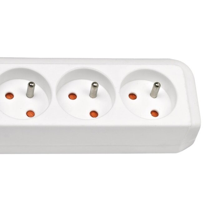 Brennenstuhl Eco-Line Steckdosenleiste 3-fach mit Schalter, weiß, 1,5 m
