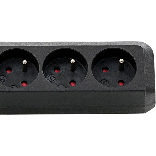 Brennenstuhl Eco-Line Steckdosenleiste 3-fach Schwarz 3m (Belgien)