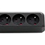 Brennenstuhl Eco-Line Steckdosenleiste 3-fach Schwarz 3m (Belgien)