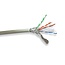 Nedis S/FTP CAT6 Gigabit Netzwerkkabel flexibel AWG27 LSZH grau 100m