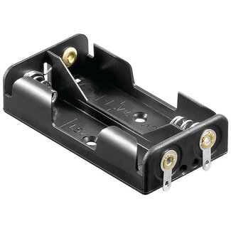 Goobay Batteriehalter für 2 AA-Batterien - Lötanschluss