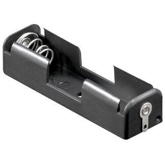 Goobay Batteriehalter für 1 AA-Batterie - Lötanschluss
