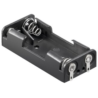 Goobay Batteriefach für 2 AAA-Batterien - Lötanschluss