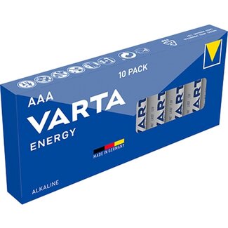 Varta Varta AAA (LR03) Energy Batterien – 10 Stück im Blister