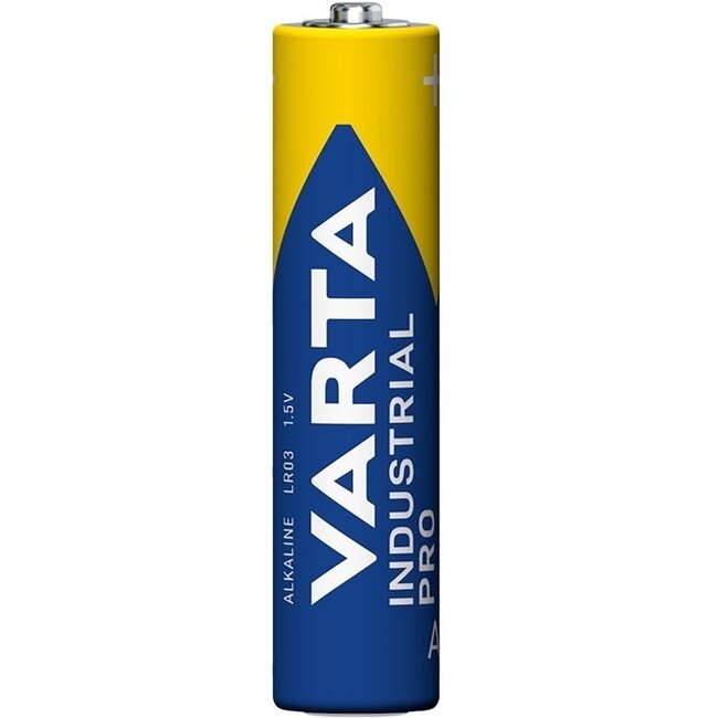 Varta AAA (LR03) Industrial Pro Batterien – 10 Stück Blisterpackung