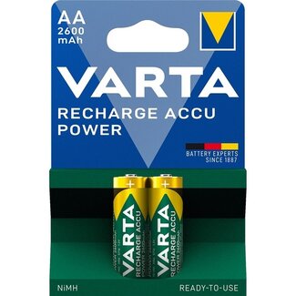 Varta Varta AA (HR6) Power Akku 2600 mAh - 2er Pack Blister