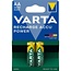 Varta AA (HR6) Power Akku 2600 mAh - 2er Pack Blister