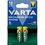 Varta AA (HR6) Akku 1600 mAh – 2 Stück Blister