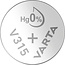 Varta V315 (SR67) Silberoxid Knopfzelle / 1 Stück