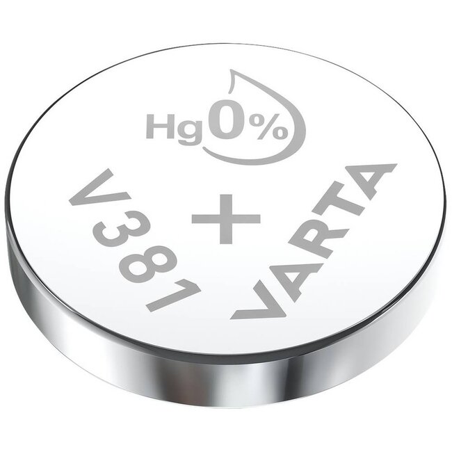Varta V381 (SR55) Silberoxid Knopfzelle / 1 Stück