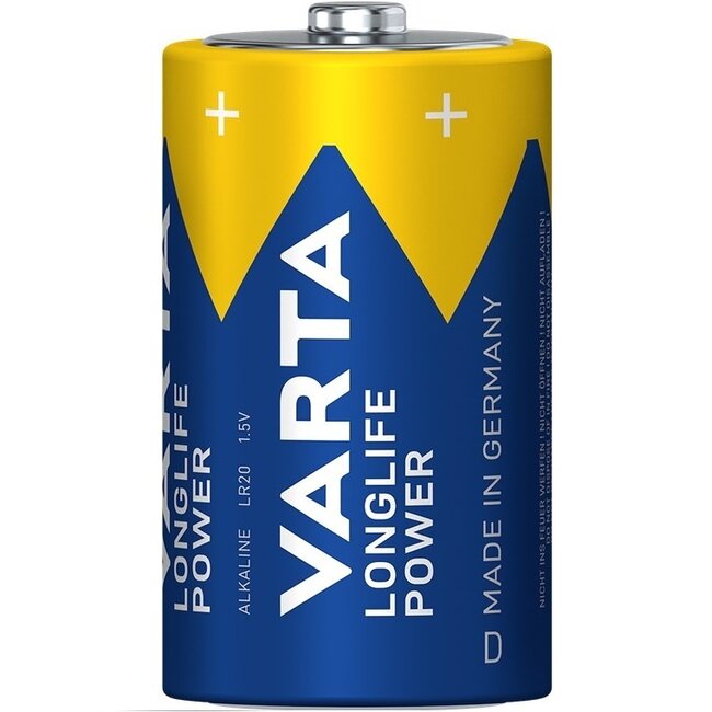 Varta D (LR20) Longlife Power Batterien – 20 Stück Box
