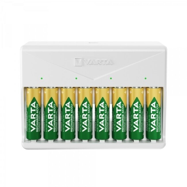 Varta Easy Multi Charger Batterielade für AA/AAA – Weiß