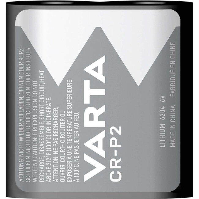 Varta CR-P2 Lithium Zylinderbatterie / 1 Stück