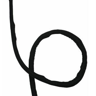 Cavus Cavus Polyester Kabelschutzschlauch selbstschließend - 10mm / Schwarz - 1 Meter