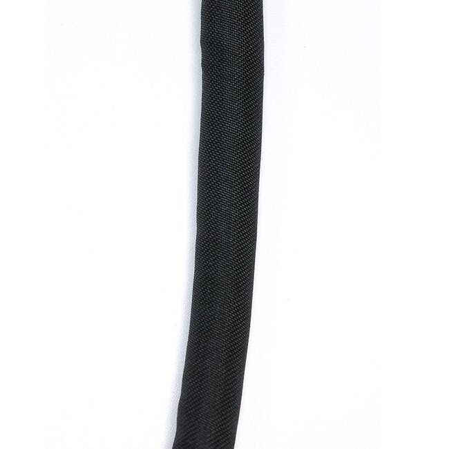 Cavus Polyester Kabelschutzschlauch selbstschließend - 10mm / Schwarz - 1,5m