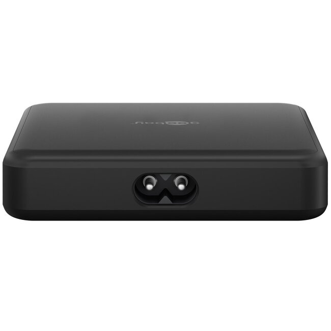 Goobay Heimladegerät 65W mit 2 USB-C PD & 2 USB-A QC Ports – GaN – Schwarz