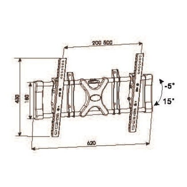 My Wall Wandhalterung für Bildschirme bis 42 Zoll / neigbar