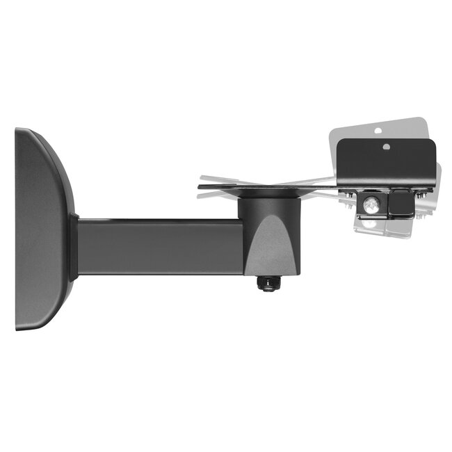 My Wall Lautsprecher-Wandhalterung Set - Klemmbefestigung - bis 15 kg / Schwarz