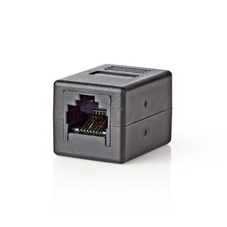 Nedis Nedis UTP CAT6 Gigabit RJ45 Verbinder / Schwarz