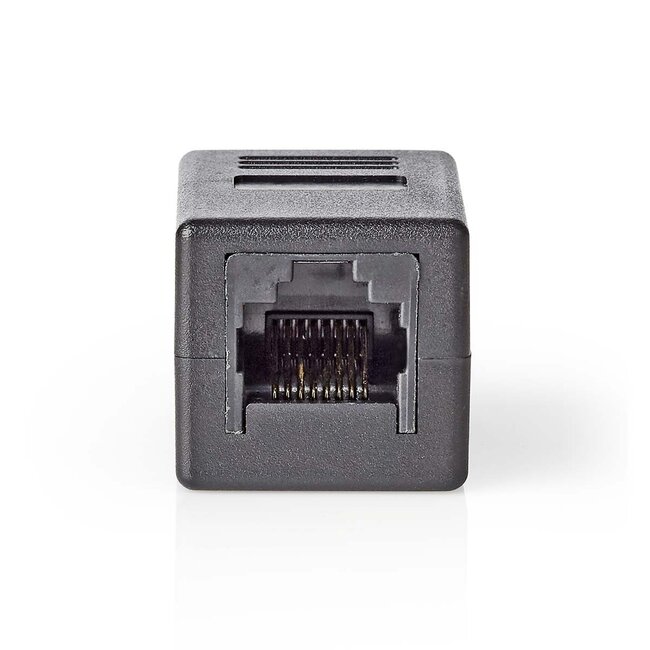 Nedis UTP CAT6 Gigabit RJ45 Verbinder / Schwarz