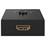 Goobay 2-in-1 HDMI Umschalter bidirektional HDMI1.4 4K30Hz schwarz