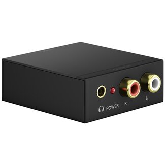 Goobay Goobay Digital-zu-Analog Audio Konverter (DAC) / High-Res Audio
