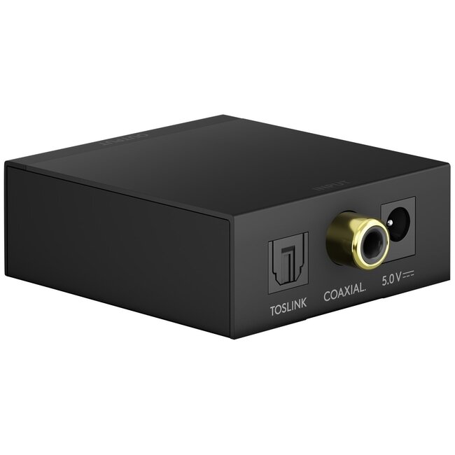 Goobay Digital-zu-Analog Audio Konverter (DAC) / High-Res Audio
