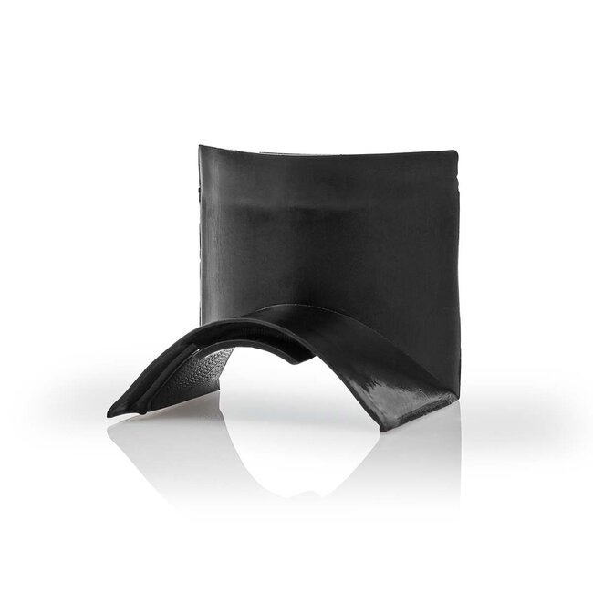 Nedis Kunststoff-Eckstück für halbrunde Kabelrinne 4,4 cm - Ecke / Schwarz