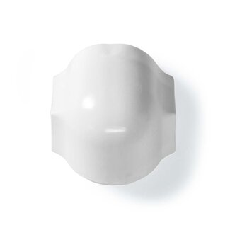 Nedis Nedis Kunststoff-Eckstück für halbrunde Kabelkanäle 4,4 cm - über Eck / Weiß