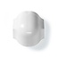 Nedis Kunststoff-Eckstück für halbrunde Kabelkanäle 4,4 cm - über Eck / Weiß