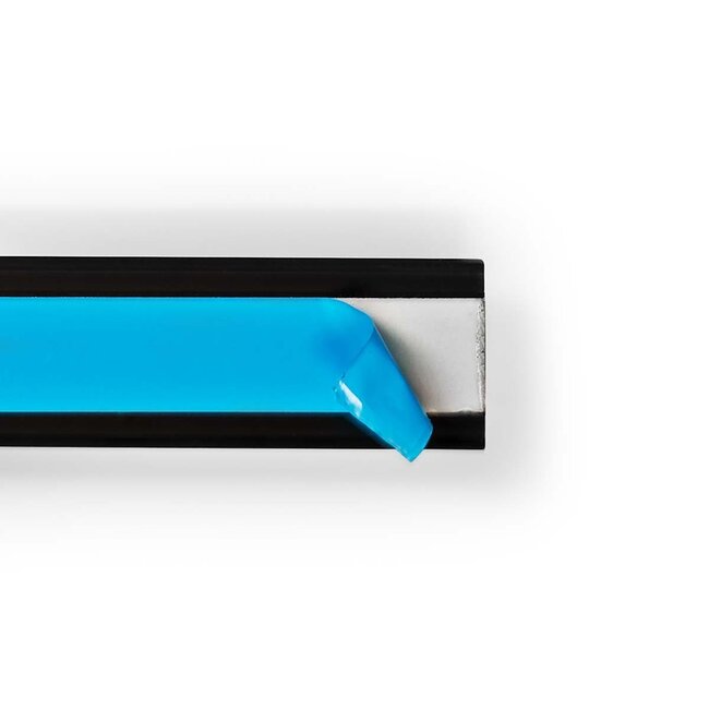 Nedis Kunststoff-Kabelkanal halbrund mit selbstklebendem Streifen - 150 x 4,4 cm / schwarz