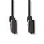 Nedis 21-poliger Scart-Kabel Schwarz - 2 Meter