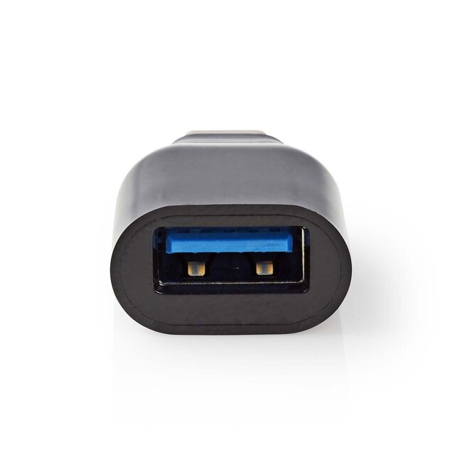 Nedis USB-C (m) zu USB-A (w) Adapter - USB 3.0 / Schwarz
