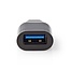 Nedis USB-C (m) zu USB-A (w) Adapter - USB 3.0 / Schwarz