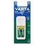 Varta Easy Mini Ladegerät für AA/AAA Batterien, 2x AA 2100 mAh, Weiß