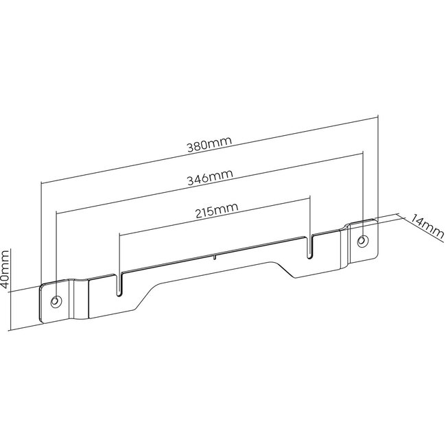 My Wall Wandhalterung für Sonos RAY / Weiß