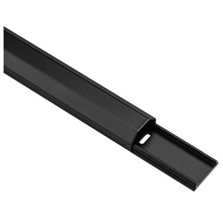 Goobay Goobay Aluminium-Kabelkanal 110 x 3,3 cm Schwarz