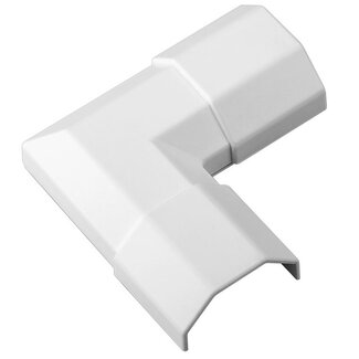 Goobay Goobay Kunststoff-Eckstück für Kabelkanal 3,3 cm / Weiß