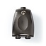 Nedis Premium digitaler optischer Toslink Audio-Splitter 1 zu 2, passiv, schwarz