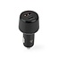 Nedis Autoladegerät 65W mit 1 USB-C PD & 1 USB-A Quick Charge 3.0 – Schwarz